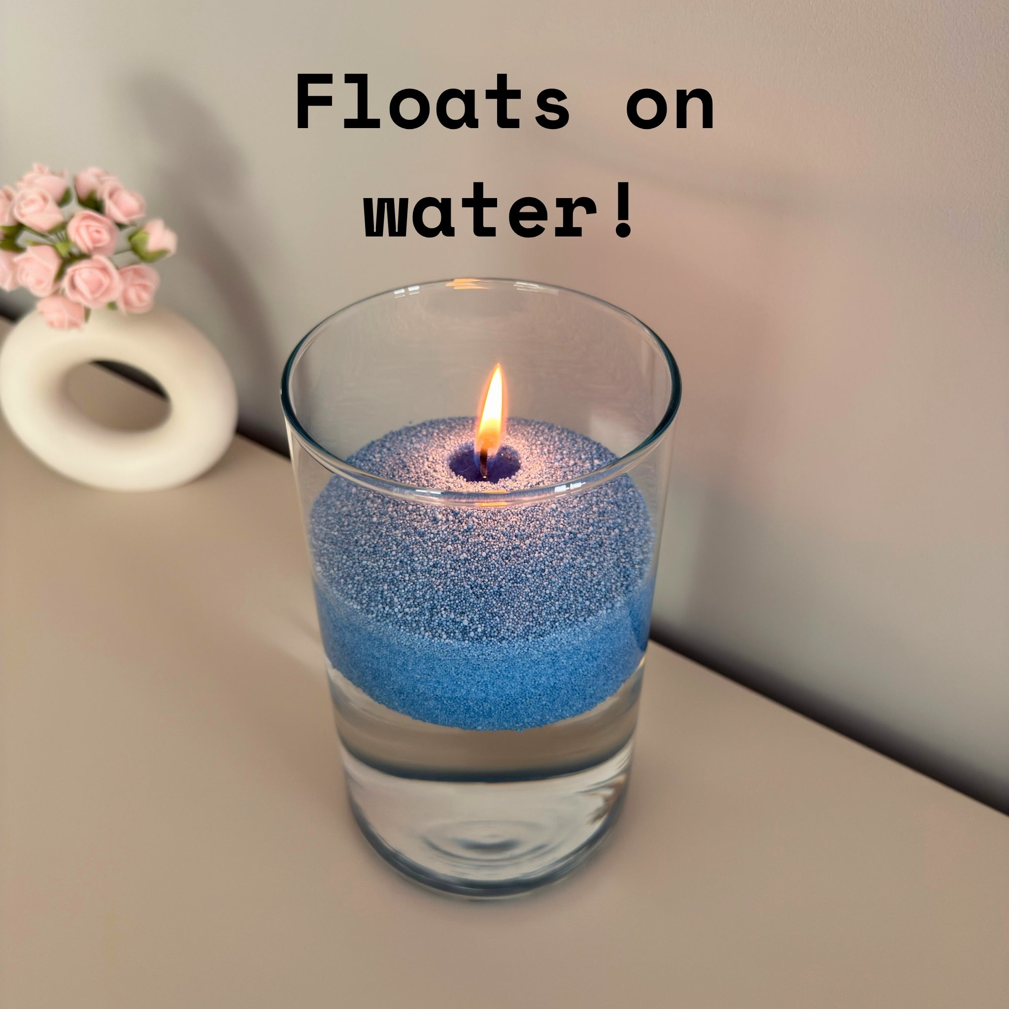 Refresh & Focus Scented Pearled Candle
