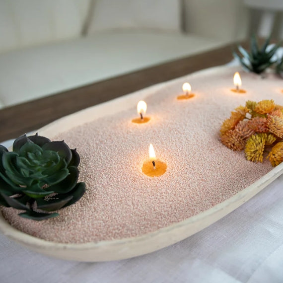 Refresh & Focus Scented Pearled Candle