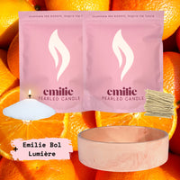 NUOVA! Emilie Pearled Candle - Profumata // 750g