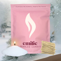 Frosted Wonderland Scented Pearled Candle