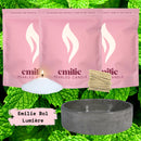 Peppermint 1kg + 2x 1kg of Your Choice Pearled Candles + Emilie Bol Lumière