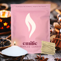 Mulled Wine Scented Pearled Candle