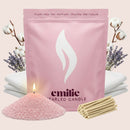 Fresh Linen Scented Pearled Candle