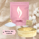Fresh Linen – Set & Save Pearled Candle + Emilie Bol Lumière