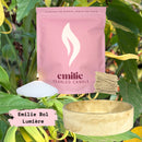 Ylang Ylang – Set & Save Pearled Candle + Emilie Bol Lumière