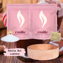 Hot Chocolate & Macaroon 1kg + 1kg of Your Choice Pearled Candles + Emilie Bol Lumière