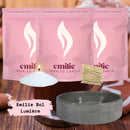 Hot Chocolate & Macaroon 1kg + 2x 1kg of Your Choice Pearled Candles + Emilie Bol Lumière