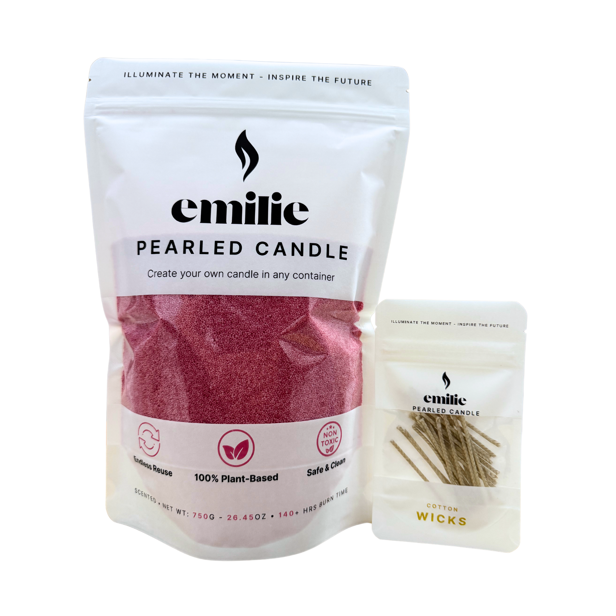 Emilie Pearled Candle - Scented // 750g