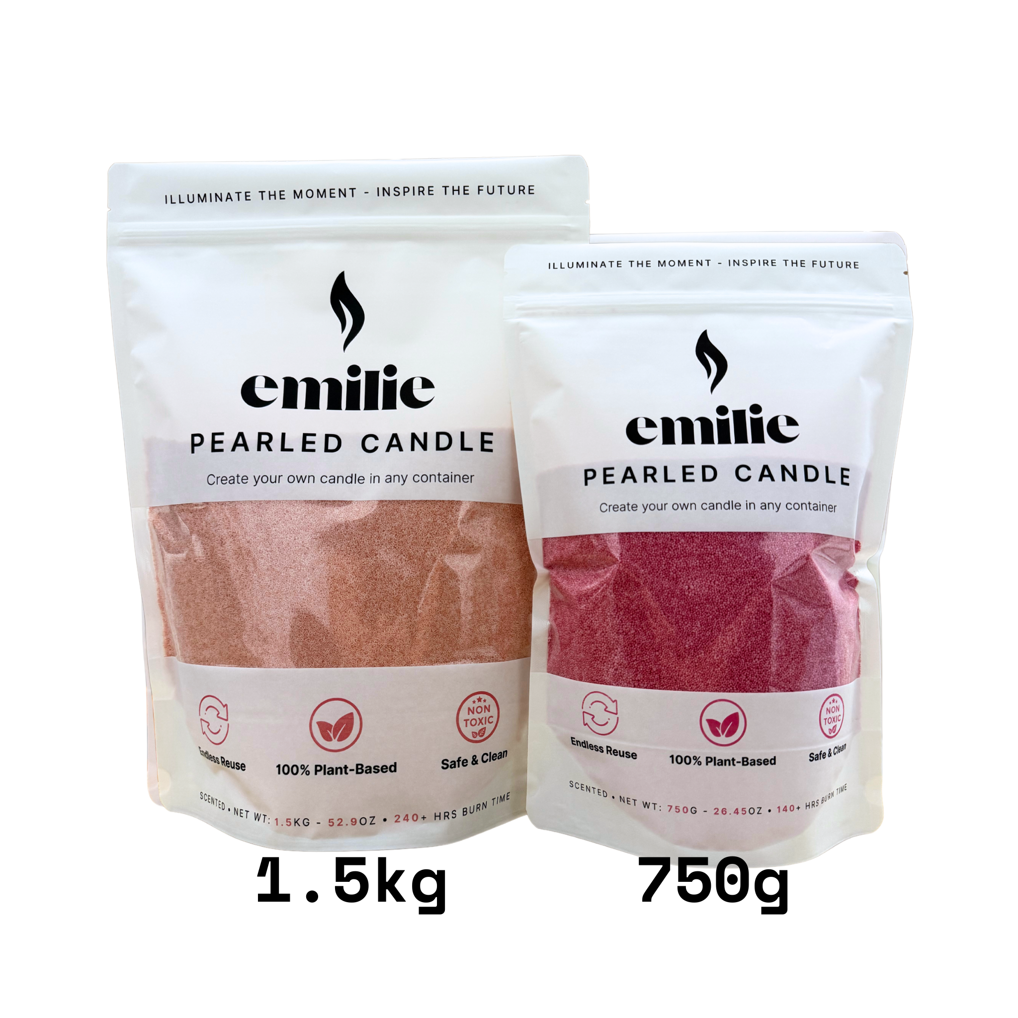 Emilie Pearled Candle - Scented // 1.5kg