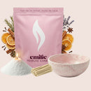 Scented White 1kg + Emilie Bol Halo Gift Set