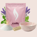 Scented White 1kg + Emilie Bol Halo Gift Set