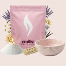 Scented White 1kg + Emilie Bol Halo Gift Set