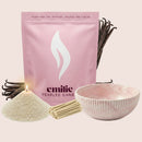 NEU! Emilie Perlenkerze – Beduftet // 750 g