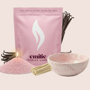 NEU! Emilie Perlenkerze – Beduftet // 750 g