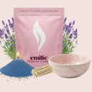 Lavender – 1kg Pearled Candle + Emilie Bol Halo