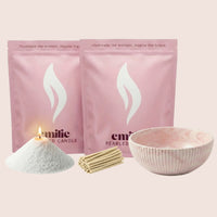 Unscented Coloured Duo 1kg + Emilie Bol Halo Gift Set