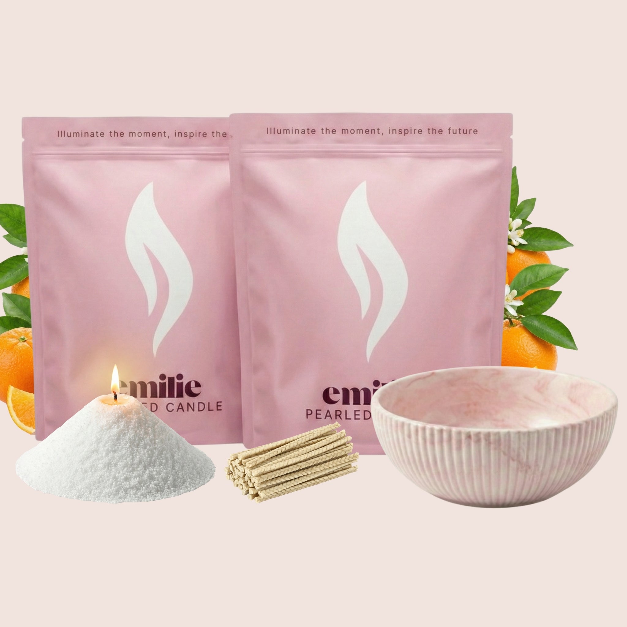 Scented Duo 500g + Emilie Bol Halo Gift Set