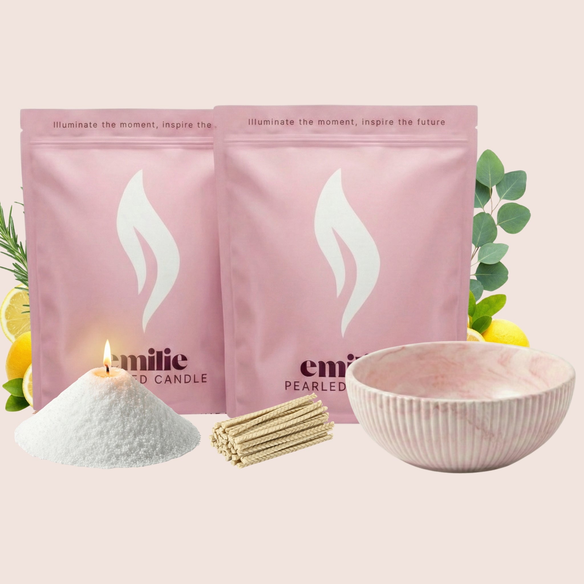 Scented Duo 500g + Emilie Bol Halo Gift Set