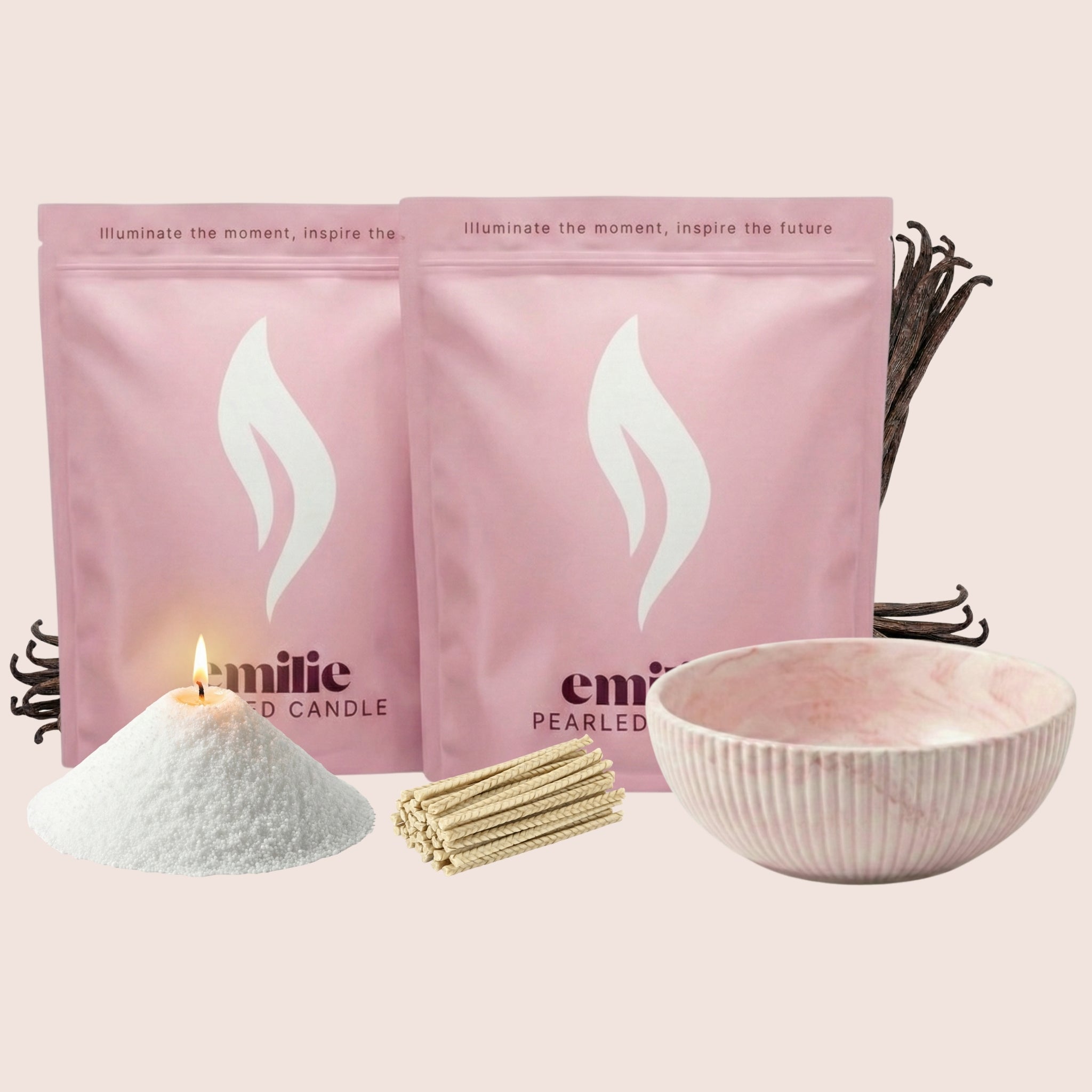 Scented Duo 500g + Emilie Bol Halo Gift Set