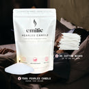 Sweet Dreams Scented Pearled Candle