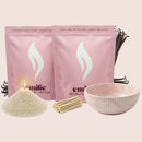 NEU! Emilie Perlenkerze – Beduftet // 750 g