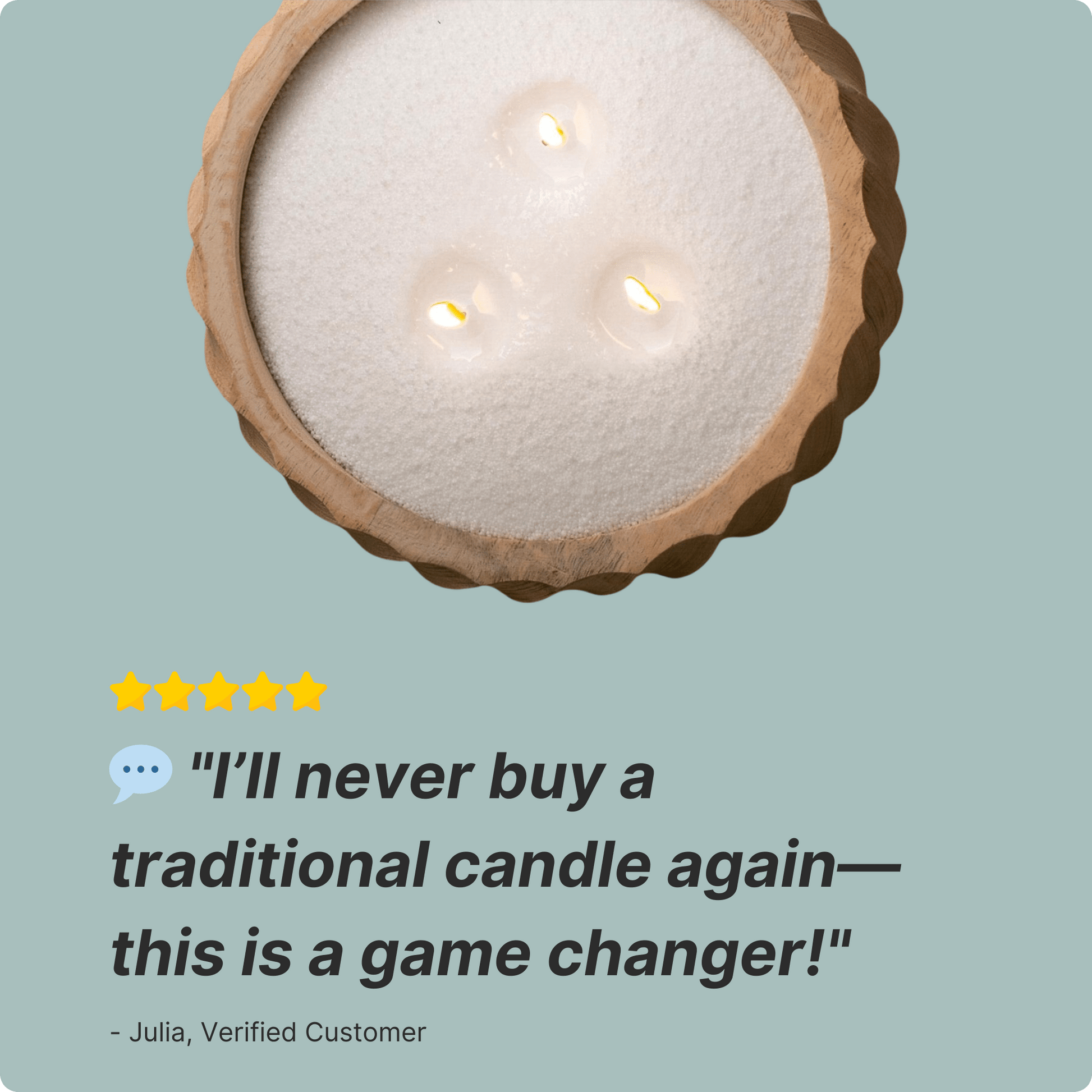 52.91 OZ Pearled Candle Unscented - Emilie Candle
