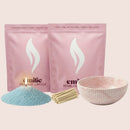 Unscented Coloured Duo 1kg + Emilie Bol Halo Gift Set