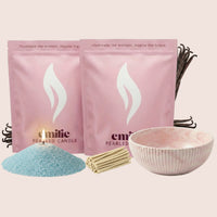 NEU! Emilie Perlenkerze – Beduftet // 750 g