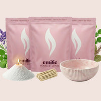 Scented Trio 500g + Emilie Bol Halo Gift Set