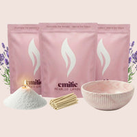 Scented Trio 500g + Emilie Bol Halo Gift Set