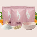 Scented Trio 500g + Emilie Bol Halo Gift Set