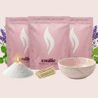 Scented Trio 500g + Emilie Bol Halo Gift Set