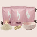 NEU! Emilie Perlenkerze – Beduftet // 750 g