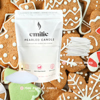 Gingerbread Scented Pearled Candle