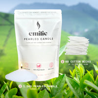 Tea Tree Scented Pearled Candle