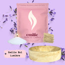Lavender – 1kg Pearled Candle + Emilie Bol Lumière