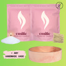 NUOVA! Emilie Pearled Candle - Profumata // 750g
