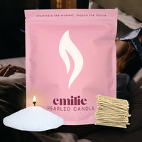 Sweet Dreams Scented Pearled Candle