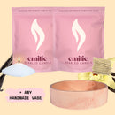 NOWOŚĆ! Emilie Pearled Candle - zapachowa // 750g