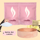 NUOVA! Emilie Pearled Candle - Profumata // 750g