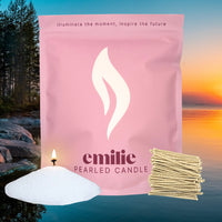 Calm Scented Pearled Candle