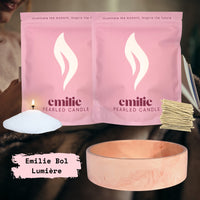 NUOVA! Emilie Pearled Candle - Profumata // 750g