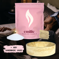 NOWOŚĆ! Emilie Pearled Candle - zapachowa // 750g