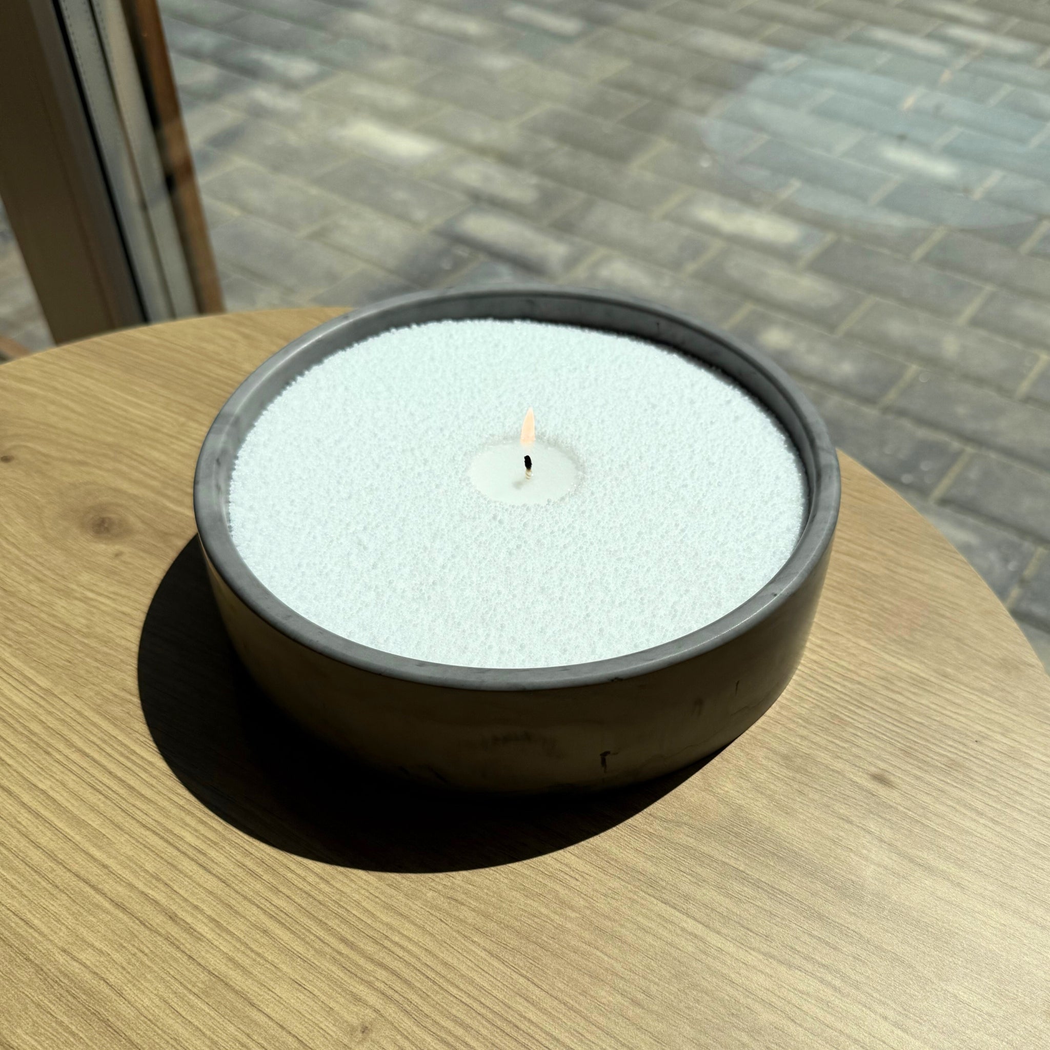 Emilie Pearled Candle – Unscented