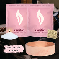 NUOVA! Emilie Pearled Candle - Profumata // 750g