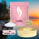 Calm – Set & Save Pearled Candle + Handmade Vase