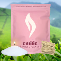 Tea Tree Scented Pearled Candle