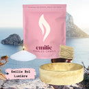 Relax & Unwind – Set & Save Pearled Candle + Emilie Bol Lumière