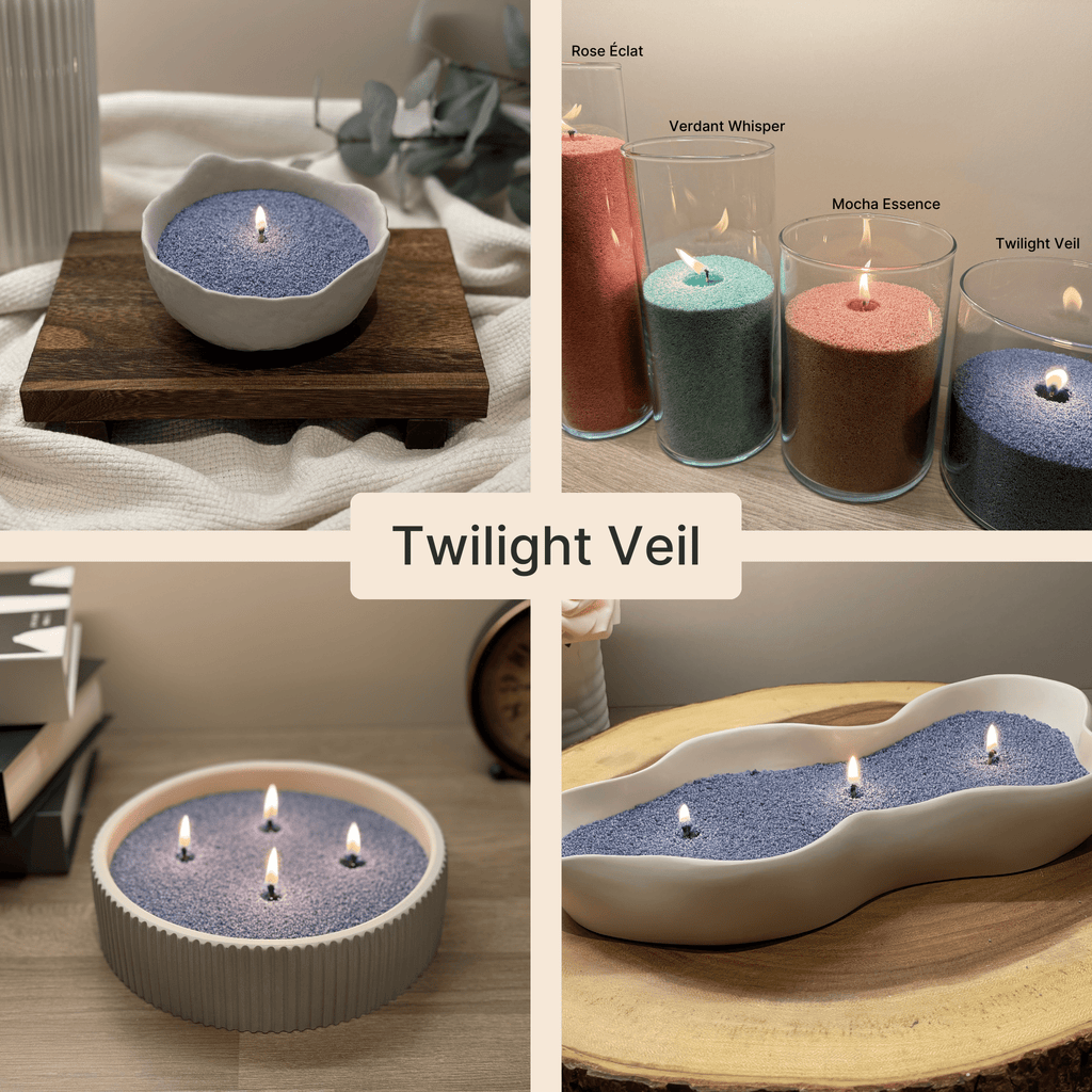 88.18 OZ Pearled Candle Unscented - Emilie Candle