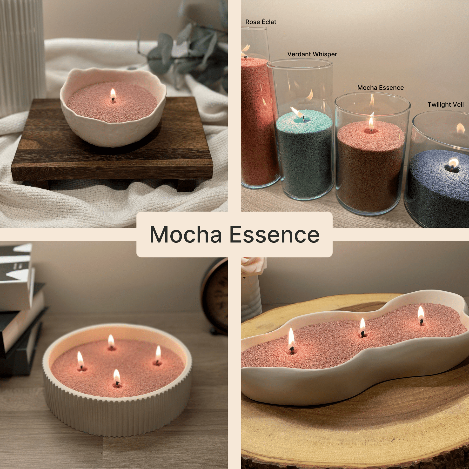 88.18 OZ Pearled Candle Unscented - Emilie Candle